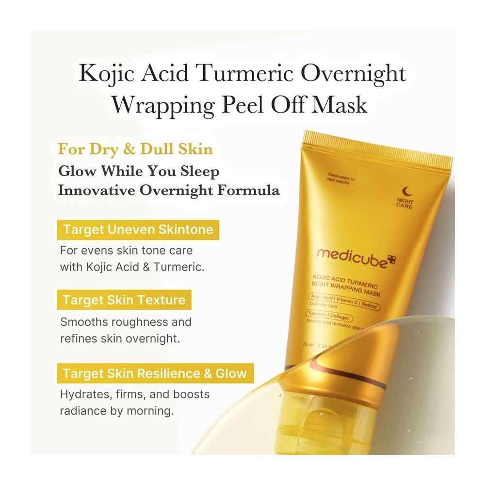 Medicube - Kojic Acid Turmeric Night Wrapping Mask 75ml