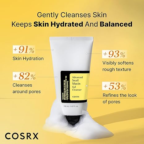 COSRX Advanced Snail Mucin Gel Cleanser 150ml