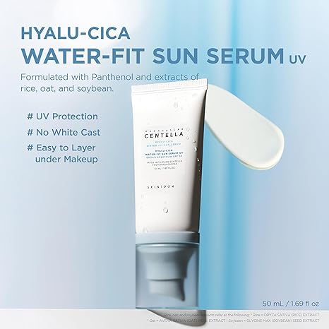 SKIN1004 Madagascar Centella Hyalu-Cica Water-Fit Sun Serum SPF50+ PA++++ 50ml
