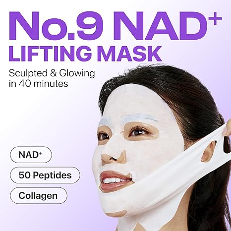 Numbuzin – No. 9 NAD Bio Lifting-sil Full Face Mask 28ml