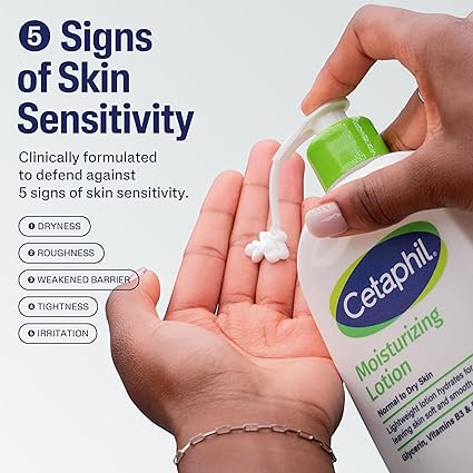 Cetaphil Moisturizing Lotion – Body & Face, 20 fl. oz.