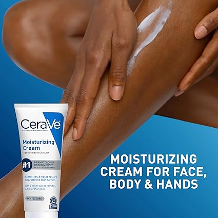 CeraVe Moisturizing Cream Daily Face & Body Moisturizer – 57 g