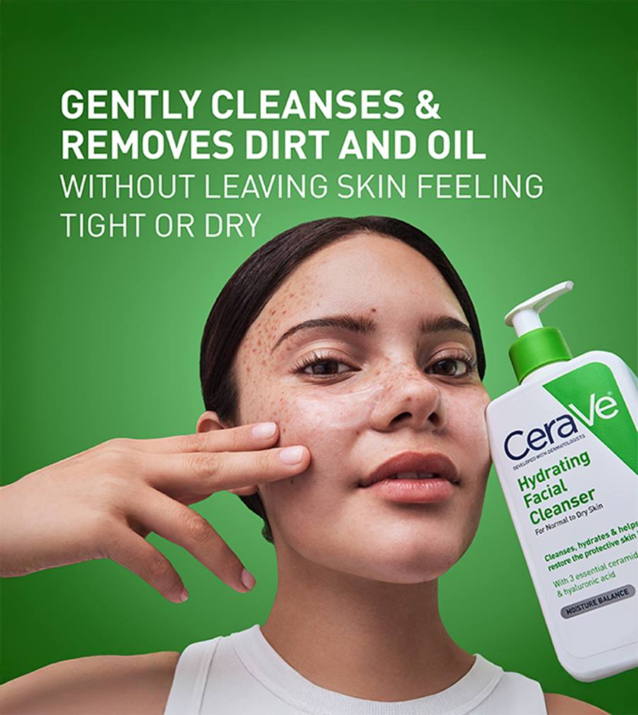 Cerave Hydrating Facial Cleanser – 473ml