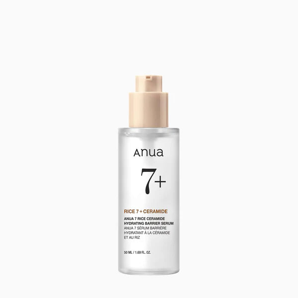 Anua 7+ Rice Ceramide Hydrating Barrier Serum 50ml