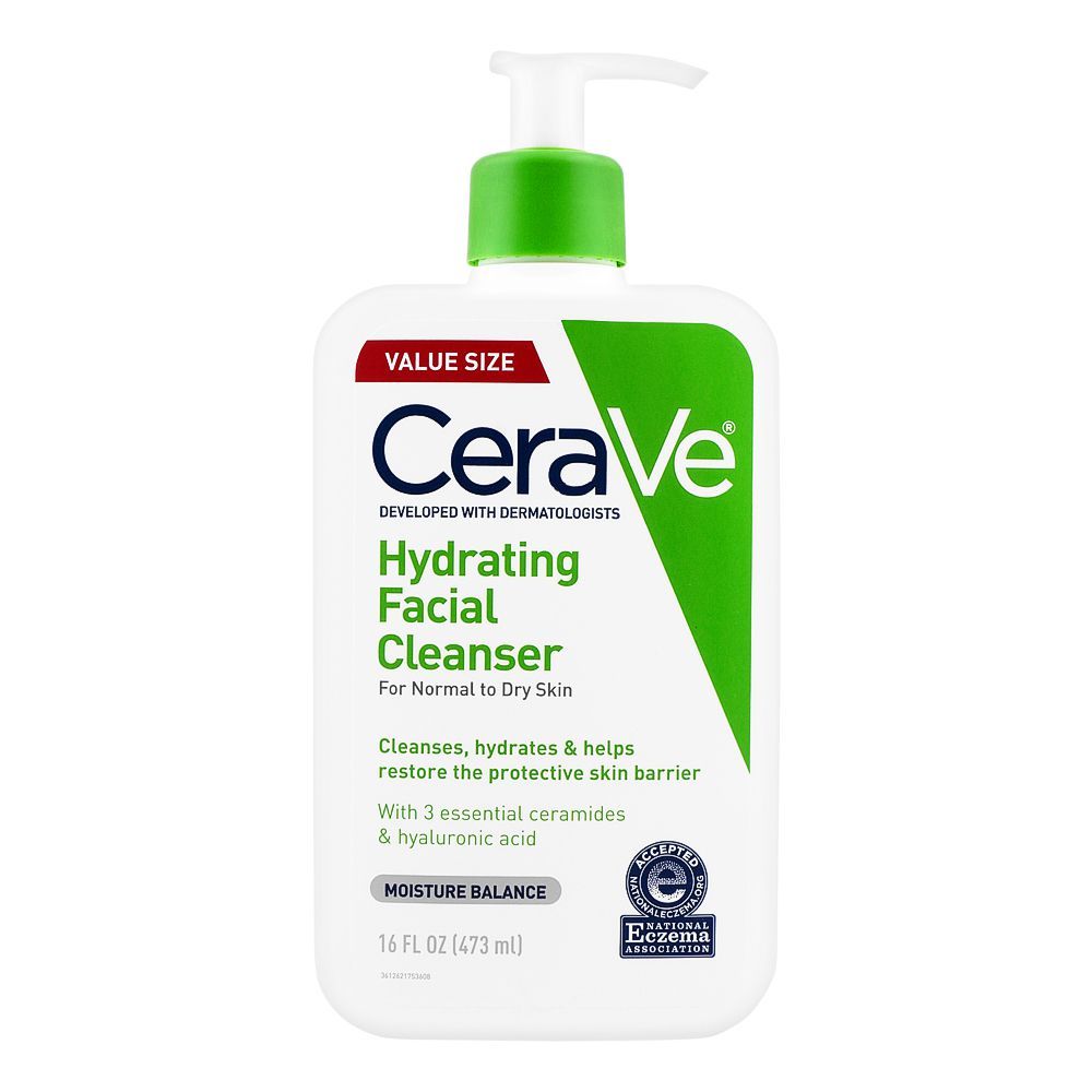 Cerave Hydrating Facial Cleanser – 473ml