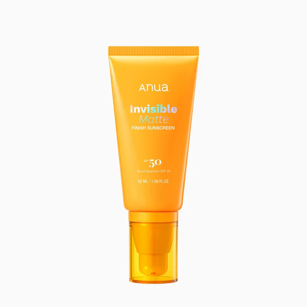 Anua - Invisible Matte Finish Sunscreen SPF 50 PA+++ 50Ml
