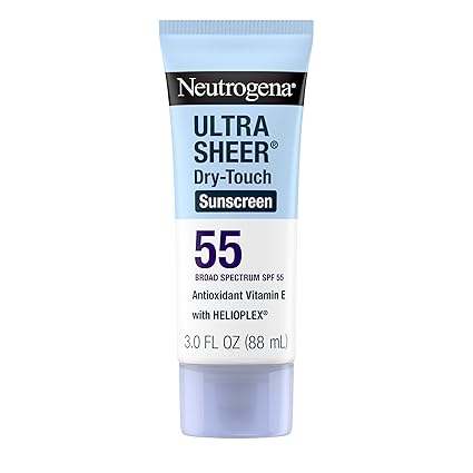 Neutrogena Ultra Sheer Dry-Touch Sunscreen Lotion SPF 55 – 3 fl. oz