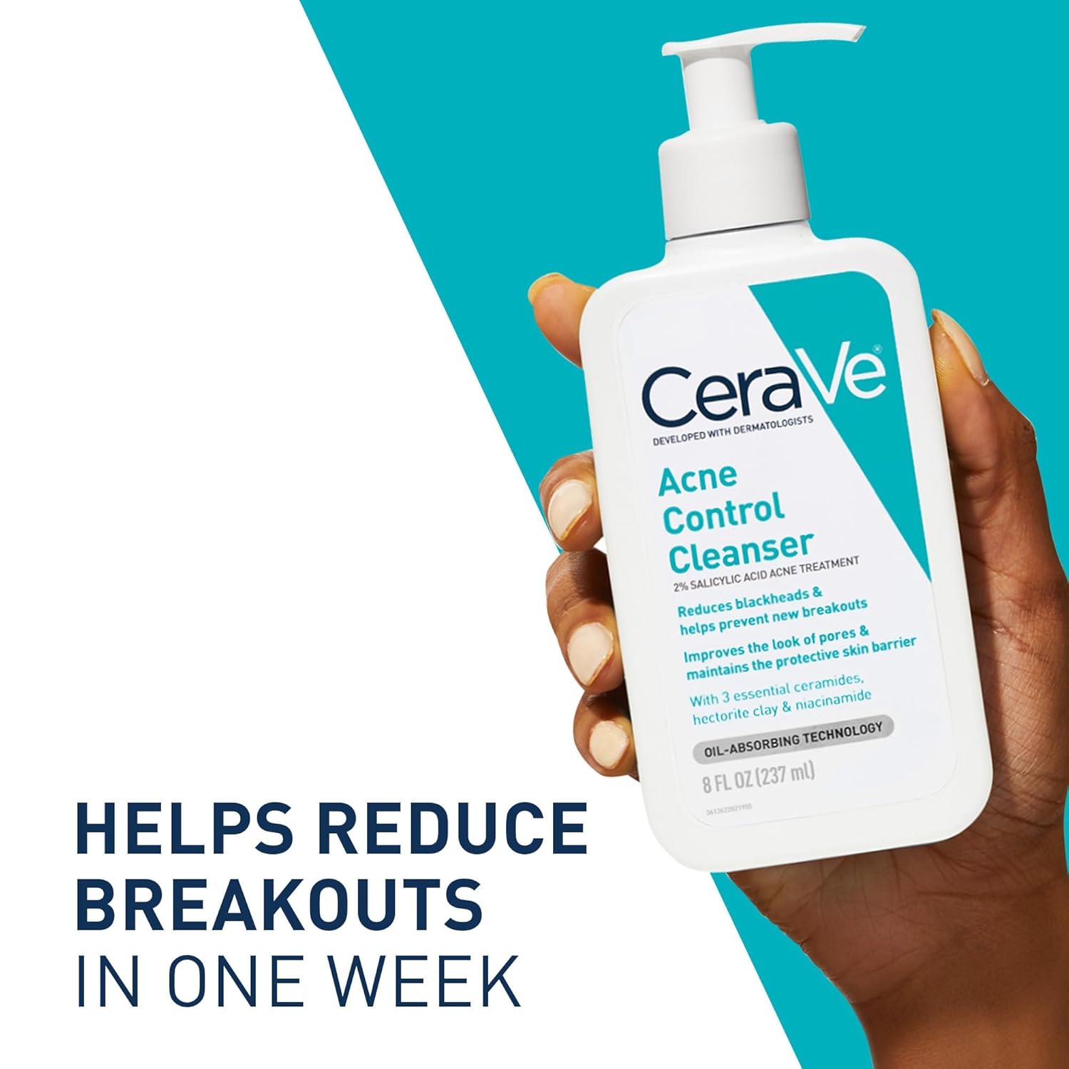 CeraVe Acne Control Cleanser – 473 mL