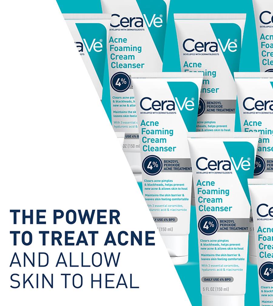 CeraVe Facial Cleanser for Acne – 150 ml (France Version)