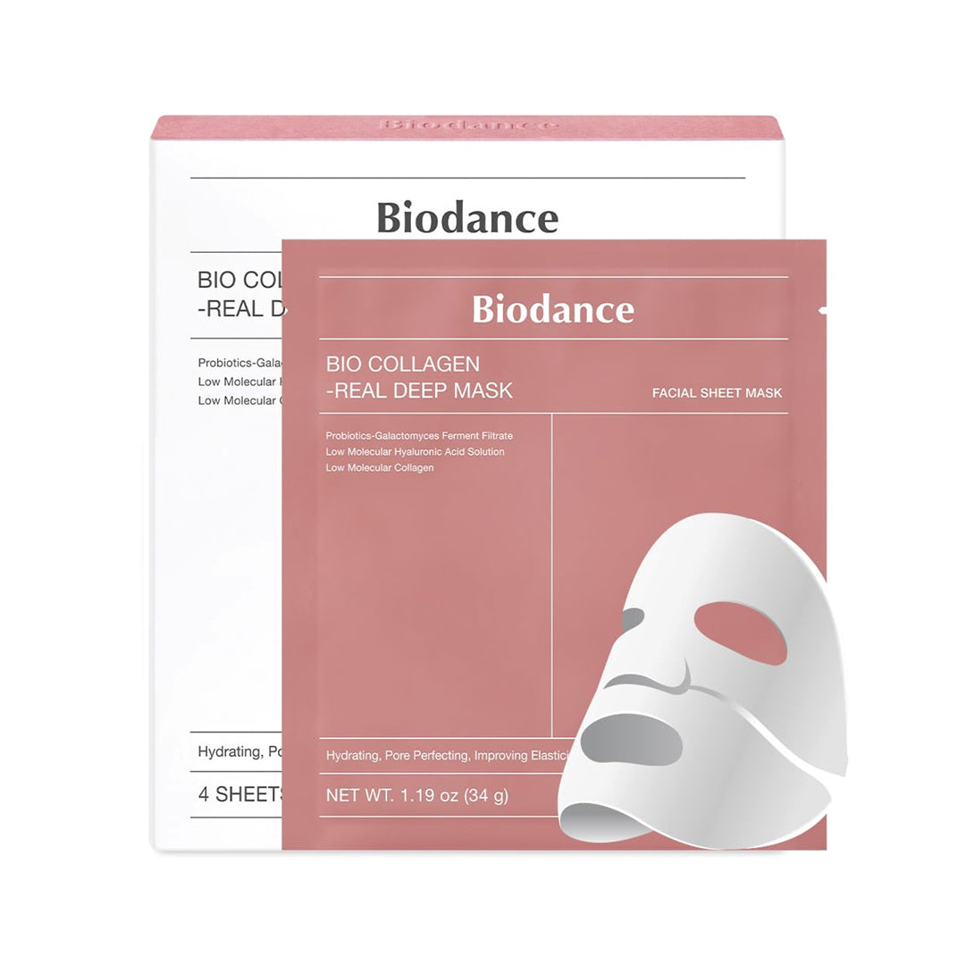 Biodance Bio Collagen Real Deep Mask Pack Of 4