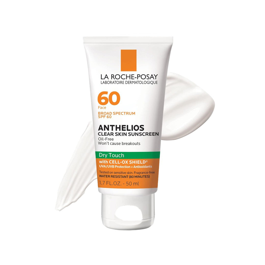 La Roche-Posay Anthelios Clear Skin sunscreen( Dry Touch) SPF 60 (50ml)