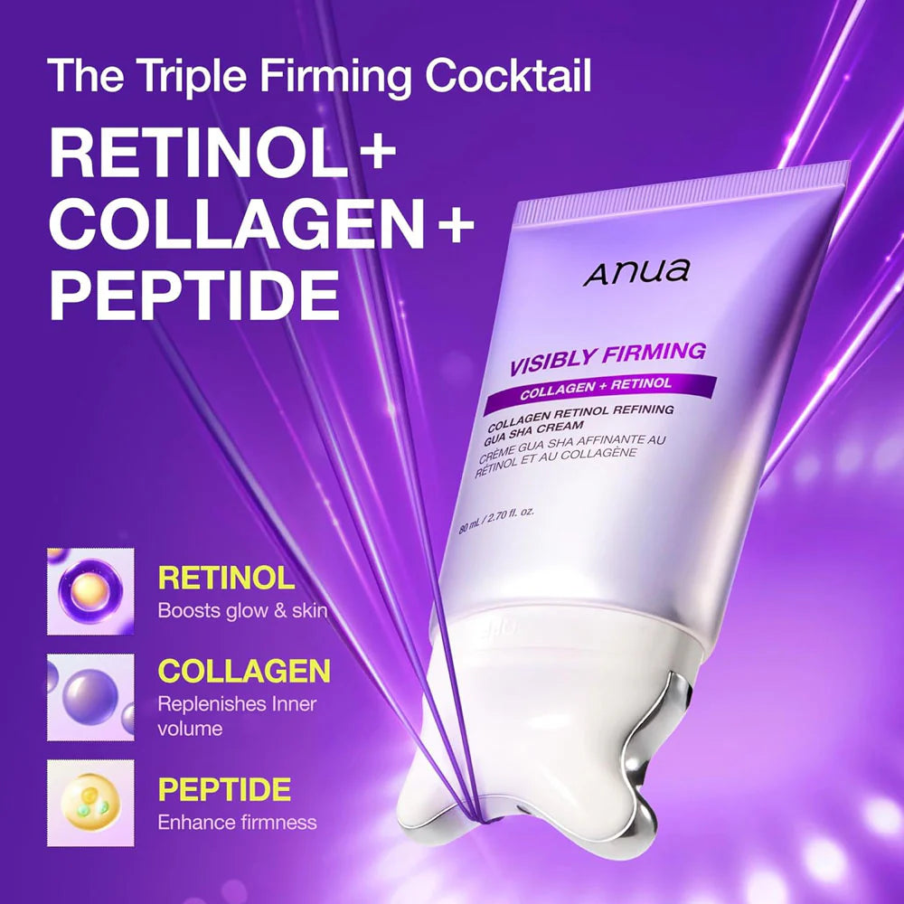 Anua Collagen Retinol Refining Gua Sha Cream 80ml
