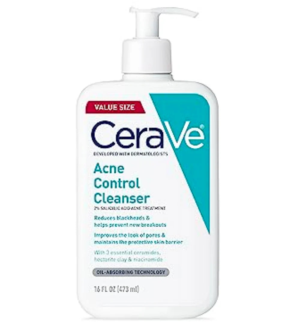 CeraVe Acne Control Cleanser – 473 mL