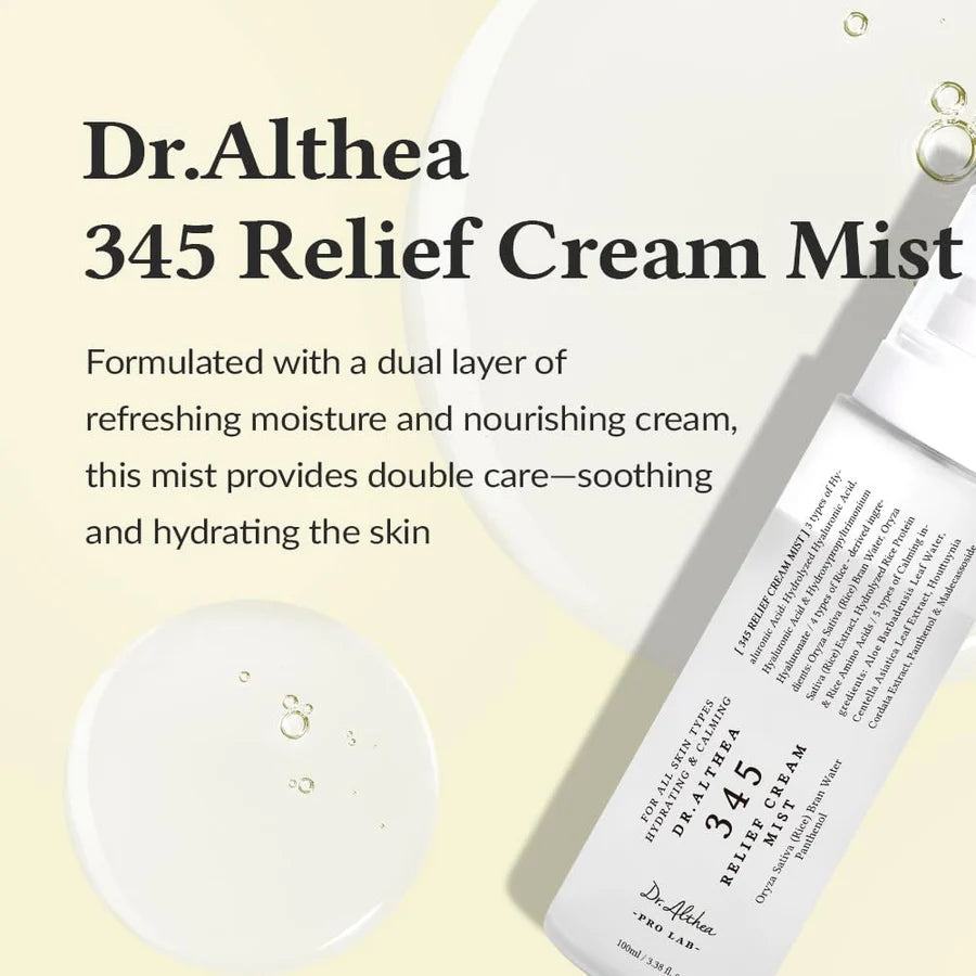 Dr. Althea – 345 Relief Cream Mist (60ml)